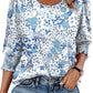⏰Reducere limitată de 50%🏖️Bluze elegante casual pentru femei, cu mânecă 3/4 și manșete smocked