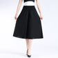【S-4XL】💖Femeii talie Elastic ridicat plisat sifon Wide Leg Culottes
