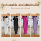 🔥Promoție de ultimă zi 50% REDUCERE✨💃Rochie lungă casual de vară pentru femei, cu mâneci scurte, în culori uni