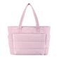 💜Reducere de 50% 👜Geantă impermeabilă pentru femei Bubble Bag 20L Geantă moale matlasată pentru laptop Geantă de umăr