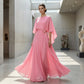 💖Set elegant pentru femei cu salopetă și kimono transparent