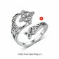 ✨ 50% REDUCERE ACUM! 💍 Inel cu nod celtic – Design ajustabil deschis, simbolism atemporal și hipoalergenic