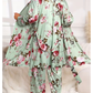 Set confortabil de pijamale din 3 piese – halat, camisol și pantaloni lungi