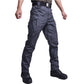 👖⚡ Pantaloni tactici – Țesătură rezistentă, buzunare multiple & genunchi întăriți | Vânătoare, camping, muncă & outdoor 🎒🧗