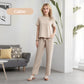💕 Set de top și pantaloni casual pentru femei