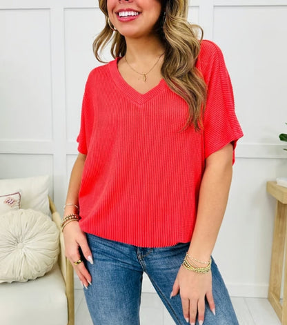 ⏳VÂNZARE FIERBINTE DE VARĂ 49% OFF💥Femei V-Neck Versatil Casual Liliac Maneca Tricou Topuri