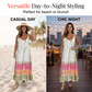 ✨💝 Fustă lungă de vară pentru femei, vopsită în stil tie-dye 👗