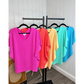 ⏳VÂNZARE FIERBINTE DE VARĂ 49% OFF💥Femei V-Neck Versatil Casual Liliac Maneca Tricou Topuri