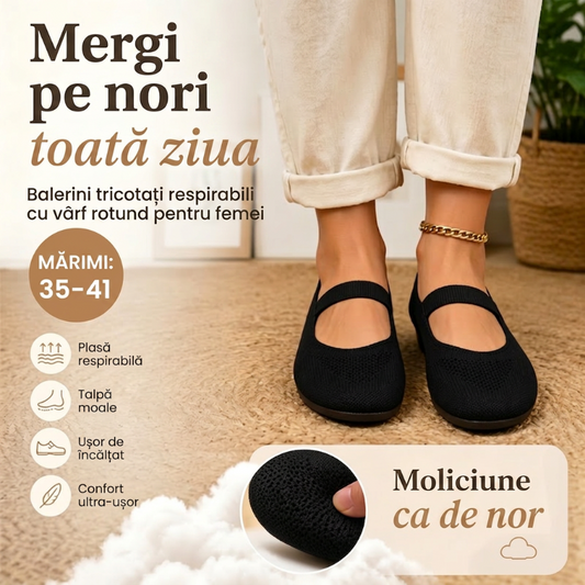 😍Balerini din tricot respirabil pentru femei💃