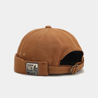 Pălărie Unisex Fără Boruri, Design Marinar Fără Vizieră, Șepci Vintage Virale, Șapcă Hipster pentru Modă Urbană de Stradă