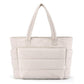 💜Reducere de 50% 👜Geantă impermeabilă pentru femei Bubble Bag 20L Geantă moale matlasată pentru laptop Geantă de umăr