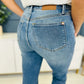 💎 50% REDUCERE ACUM! 👖Pantaloni din denim cu control pentru burtă și croială bootcut