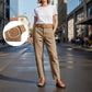 👖 50% REDUCERE ACUM! Pantaloni utilitari pentru femei, cu talie înaltă și croială conică – croială care subțiază silueta, buzunare practice și țesătură rezistentă la șifonare ✨👜