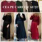 🔥Cea mai recentă vânzare la cald🔥 Rochii plisate la modă și elegante cu gât rotund