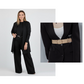 ⏳Promoție limitată de primăvară⏰Set elegant din 3 piese, incluzând cardigan lung, top și pantaloni💞