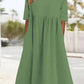 【S-5XL】👗Rochie din bumbac cu decolteu rotund și buzunare