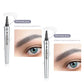 🔥Big Sale 50% OFF🔥 Creion de tatuaj 3D rezistent la apă cu 4 sfaturi de furculiță pentru microblading (💥cumpărați 1, primiți 1 gratuit)