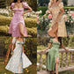 🌼 Rochie femei cu guler pătrat, mâneci bufante și imprimeu floral, lejeră de vară confortabilă