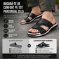 👞 Sandale bărbătești din piele ecologică pentru vară, ușoare, potrivite pentru toată ziua