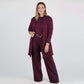 ⏳Promoție limitată de primăvară⏰Set elegant din 3 piese, incluzând cardigan lung, top și pantaloni💞