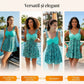 🥳VÂNZARE TOP 2026🥳💞50K+ VÂNDUTE!🎀💫 REDUCERE 45%! 👙Costum de baie separabil cu top cu bretele și pantaloni scurți mulati