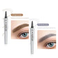 🔥Big Sale 50% OFF🔥 Creion de tatuaj 3D rezistent la apă cu 4 sfaturi de furculiță pentru microblading (💥cumpărați 1, primiți 1 gratuit)