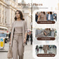 ⏳Promoție limitată de primăvară⏰Set elegant din 3 piese, incluzând cardigan lung, top și pantaloni💞