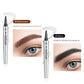 🔥Big Sale 50% OFF🔥 Creion de tatuaj 3D rezistent la apă cu 4 sfaturi de furculiță pentru microblading (💥cumpărați 1, primiți 1 gratuit)