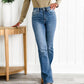 💎 50% REDUCERE ACUM! 👖Pantaloni din denim cu control pentru burtă și croială bootcut