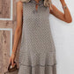 🌟Ofertă specială – 50% reducere!! 👗💕Rochie pentru femei cu fundă și model geometric