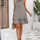🌟Ofertă specială – 50% reducere!! 👗💕Rochie pentru femei cu fundă și model geometric