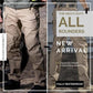 👖⚡ Pantaloni tactici – Țesătură rezistentă, buzunare multiple & genunchi întăriți | Vânătoare, camping, muncă & outdoor 🎒🧗