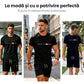 👕 30% REDUCERE ACUM! ⏰ Set pentru bărbați din 2 piese cu imprimeu – Moale și respirabil – Croială lejeră, perfect pentru relaxare vara sau zile casual – Top și pantaloni scurți asortați 🩳