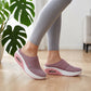 🌿EU 35-43🌬️Papuci cu toc înclinat din material casual pentru femei