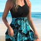 🥳VÂNZARE TOP 2026🥳💞50K+ VÂNDUTE!🎀💫 REDUCERE 45%! 👙Costum de baie separabil cu top cu bretele și pantaloni scurți mulati