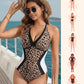 🔥VÂNZARE DE ZIUA DE NAȘTERE 50% REDUCERE👙Costum de baie întreg cu blocuri de culoare și efect de slăbire