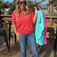 ⏳VÂNZARE FIERBINTE DE VARĂ 49% OFF💥Femei V-Neck Versatil Casual Liliac Maneca Tricou Topuri