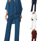 ✨ Set Elegant 2 Piese – Set modern din două piese feminin, stil elegant pentru purtare zilnică, 5 Culori, Mărimi S-3XL