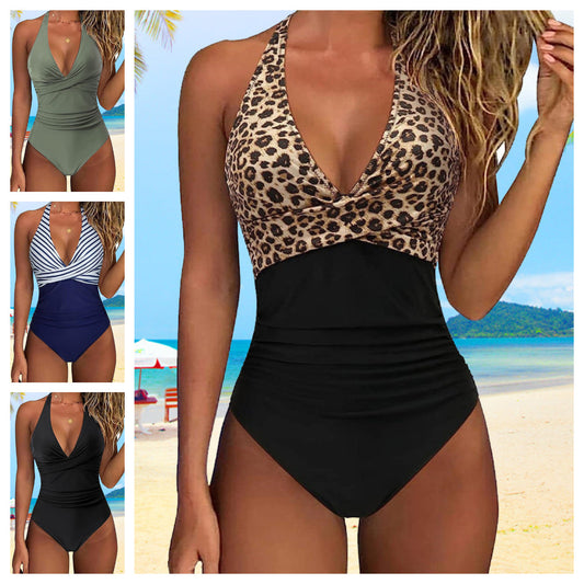 ☀️ REDUCERE de 45% pentru vară 🏖️Costum de baie sexy cu bretele pentru femei
