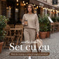 💖 Set de bluză cu mâneci lungi și pantaloni pentru femei