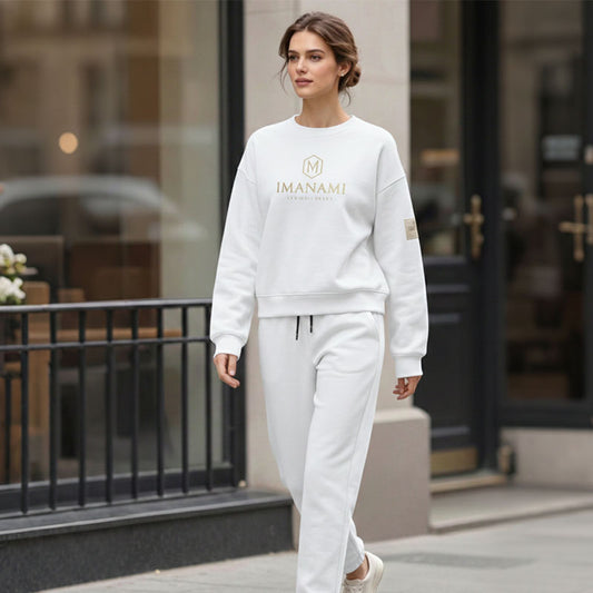 💖 Set de bluză cu mâneci lungi și pantaloni pentru femei