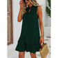 🌟Ofertă specială – 50% reducere!! 👗💕Rochie pentru femei cu fundă și model geometric