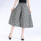 【S-4XL】💖Femeii talie Elastic ridicat plisat sifon Wide Leg Culottes