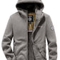 🔥PROMOTIE DE ZIUA ULTIMA - 50% REDUCERE🔥Jacheta casual unisex cu glugă, izolată termic, din grafen (cu buzunare interioare)