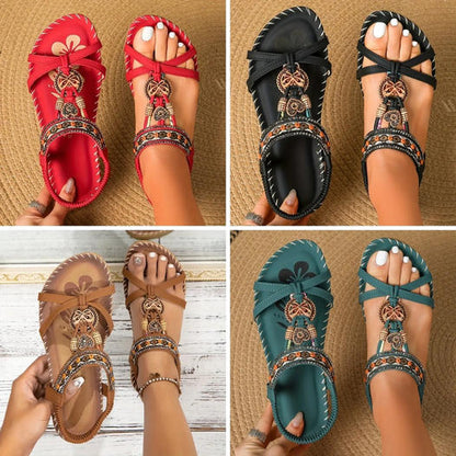 💥【EU 36-43】 Sandale noi în stil boem🤩