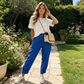 📢📢REDUCERE DE 40%!! ✨👖Pantaloni casual pentru femei, cu talie elastică