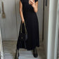 ✨💕【M-3XL】Rochie plisată pentru femei în culoare solidă👗