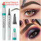 🔥Big Sale 50% OFF🔥 Creion de tatuaj 3D rezistent la apă cu 4 sfaturi de furculiță pentru microblading (💥cumpărați 1, primiți 1 gratuit)