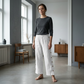 🌺Reducere de vară 45% OFF💐Pantaloni scurți, casual, uni, lejeri, cu nasturi laterali