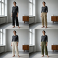 🌺Reducere de vară 45% OFF💐Pantaloni scurți, casual, uni, lejeri, cu nasturi laterali